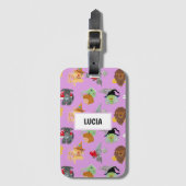 魔女、かかし、ライオン ラゲッジタグ (正面縦)