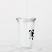 魔女 アクリルタンブラー (右)