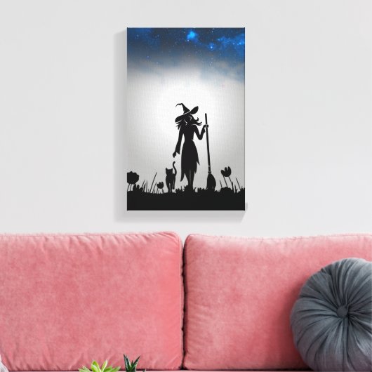 魔女 キャンバスプリント (インサイチュ (リビング))
