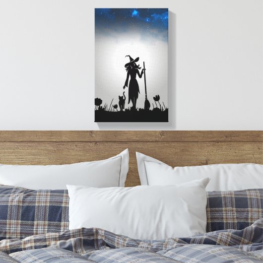 魔女 キャンバスプリント (インサイチュ (寝室))