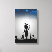 魔女 キャンバスプリント (正面)