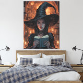 魔女 キャンバスプリント (インサイチュ (寝室))