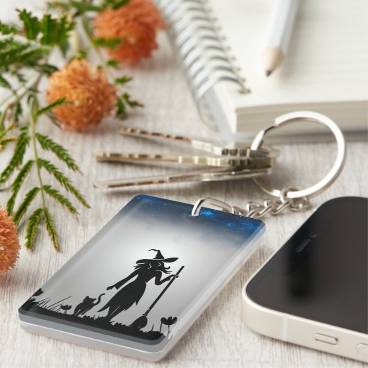 魔女 キーホルダー (正面右)