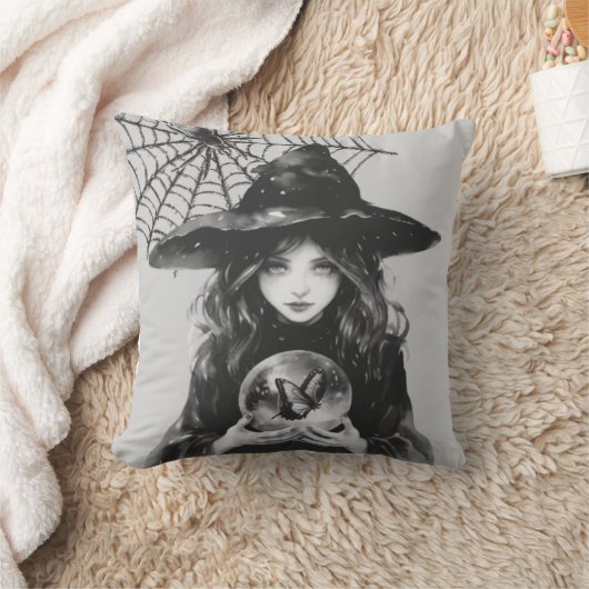 魔女 クッション (ブランケット)