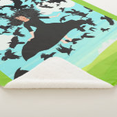 魔女 シェルパブランケット (3/4)