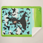 魔女 シェルパブランケット (正面(横))