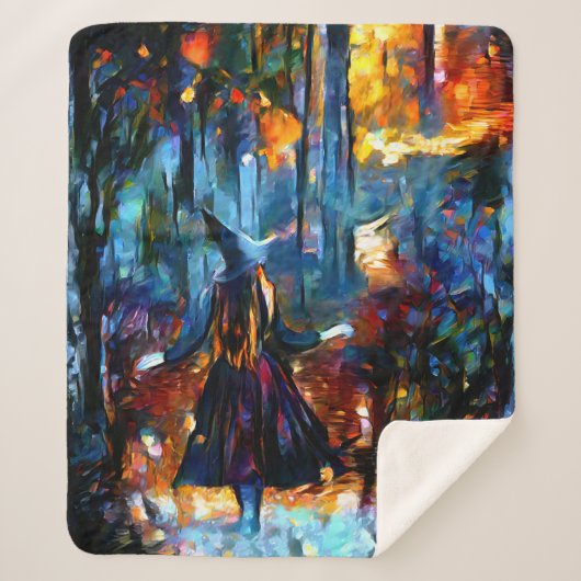 魔女 シェルパブランケット (正面)