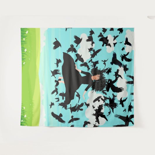 魔女 タペストリー (正面(横))