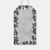 魔女、ネコ、こうもり、カボチャ、ハッピーハローウィン! ギフトタグ (裏面)