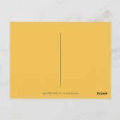 魔女、ネコ、幽霊、ハロウィンカラフルフォーク園 ポストカード (裏面)