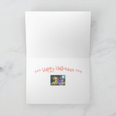 魔女&ハロウィーンユニコーン,黒猫ファンタジー馬 シーズンカード (内部)