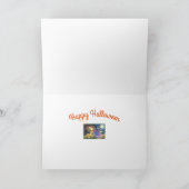 魔女&ハロウィーンユニコーン,黒猫ファンタジー馬 シーズンカード (内部)