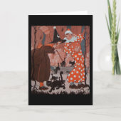 魔女、ピエロ、黒猫 カード (正面)