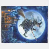 魔女 フリースブランケット (正面(横))