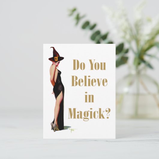 魔女 ポストカード (スタンド正面)