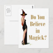 魔女 ポストカード (正面/裏面)