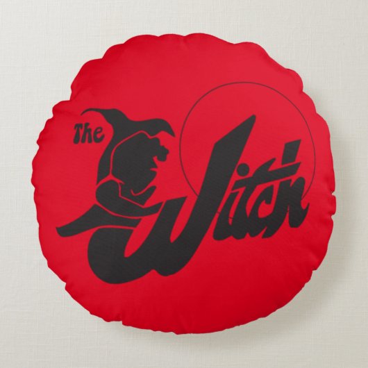 魔女 ラウンドクッション (正面)