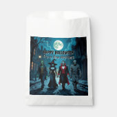 魔女、ヴァンパイア、ドラキュラとミイラハローウィンパーティ フェイバーバッグ (正面)