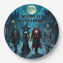 魔女、ヴァンパイア、ドラキュラとミイラハローウィンパーティ