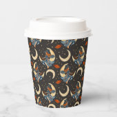 魔女、月、惑星 紙コップ (正面)