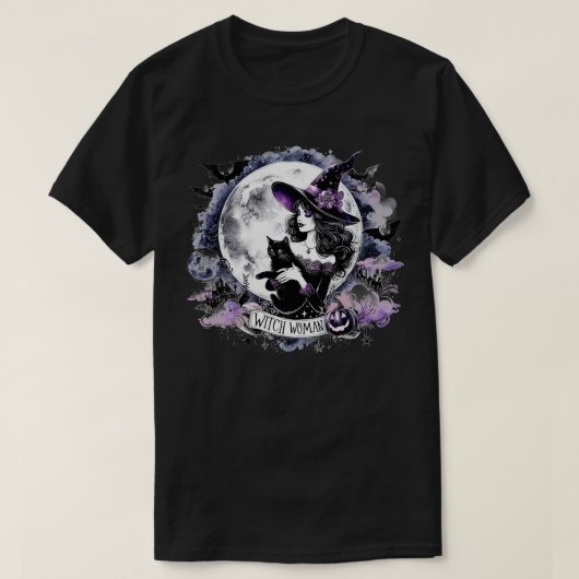 魔女 Tシャツ (デザイン正面)