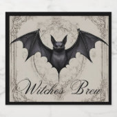 魔女Brewラベル リキュールボトルラベル (シングルラベル)