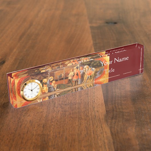 魔導師の崇拝 デスクネームプレート (側面)