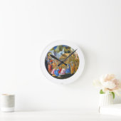 魔導師の崇拝 ラウンド壁時計 (ホーム)