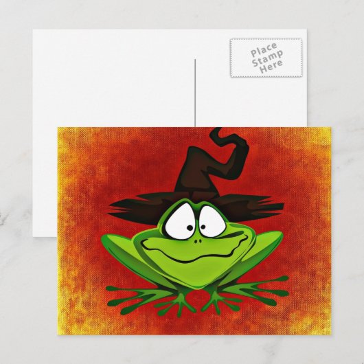 魔性のカエル ポストカード (正面/裏面)