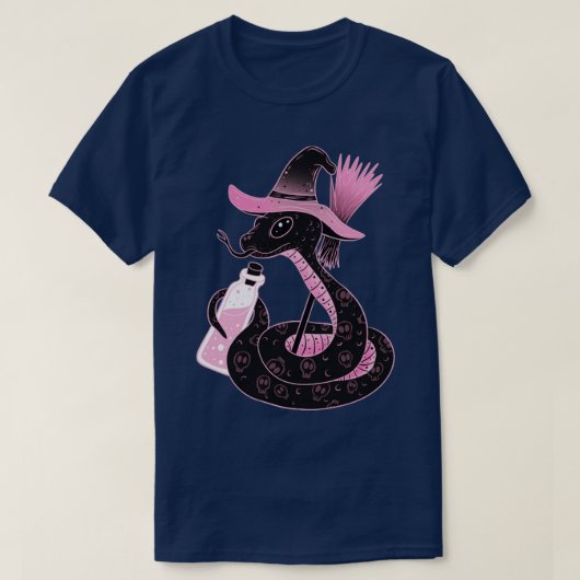 魔性のヘビ Tシャツ (デザイン正面)