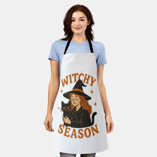 魔性の季節 エプロン (着用した状態)