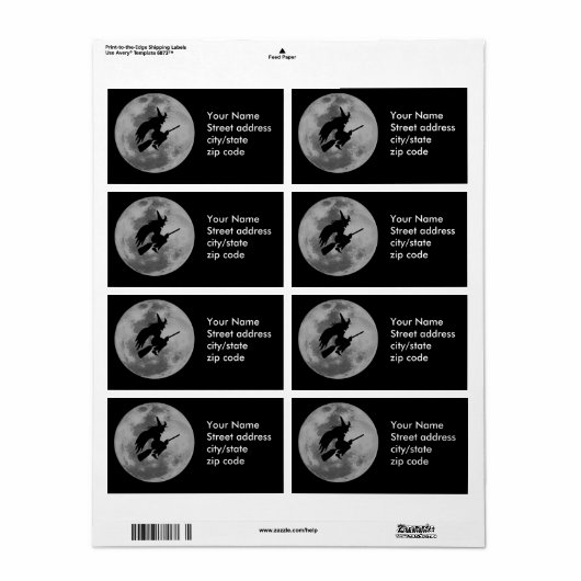 魔性の月 ラベル (フルシート)