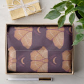 魔性の蛾のムーンパープルマジカル昆虫 薄葉紙 (ギフト)