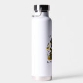 魔性の黒猫「今ポットを動かしに来た」 ウォーターボトル (右面)