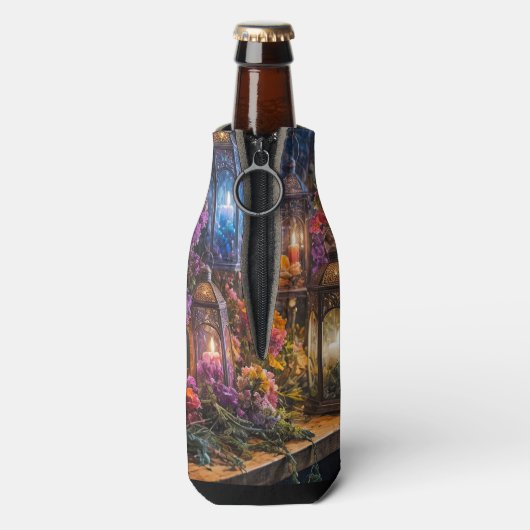 魔性ボホジプシーろうそく提灯 ボトルクーラー (ボトル裏面)