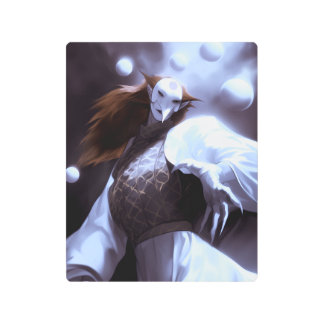 魔毛 メタルプリント