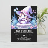 魔法おもしろいウィザード誕生日 招待状 (スタンド正面)