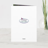 魔法および魅惑的な誕生日、娘 カード (裏面)