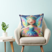 魔法お洒落の森に入った虹の妖精 クッション (椅子)