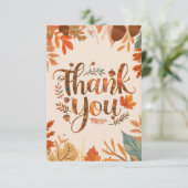 魔法お洒落の秋 サンキューカード (スタンド正面)