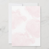 魔法お洒落パステルユニコーン子供の誕生日 招待状 (裏面)