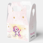 魔法お洒落ピンクダビング子供の誕生日 フェイバーボックス (オープン)