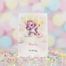 魔法お洒落ピンクダビング子供の誕生日