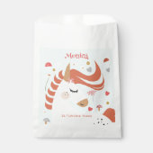 魔法お洒落ユニコーン子供の誕生日 フェイバーバッグ (正面)