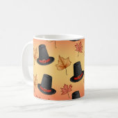 魔法お洒落帽子(紅葉あり) コーヒーマグカップ (正面左)