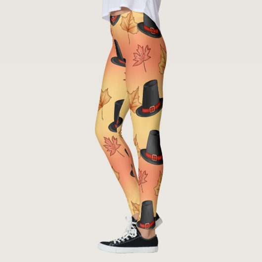 魔法お洒落帽子(紅葉あり) レギンス (左)