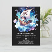 魔法お洒落海賊誕生日 招待状 (スタンド正面)