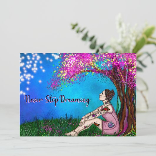 魔法かわいらしの木の下の入れ墨をした少女 (スタンド正面)