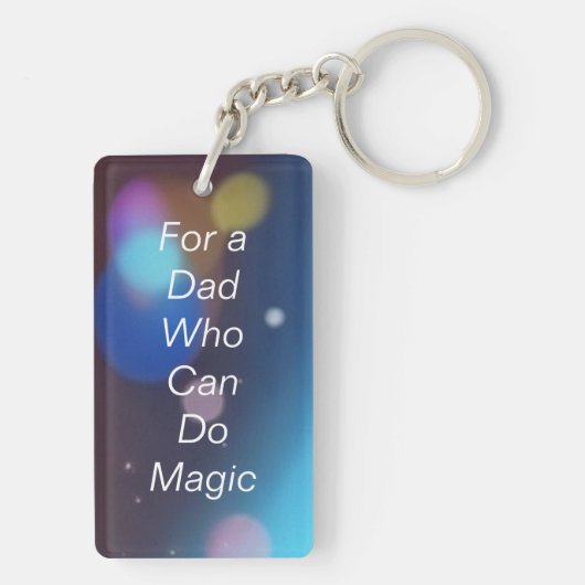 魔法ができるパパへ キーホルダー (裏面)