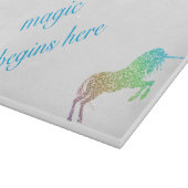 魔法がユニコーンの板から始まる カッティングボード (角)